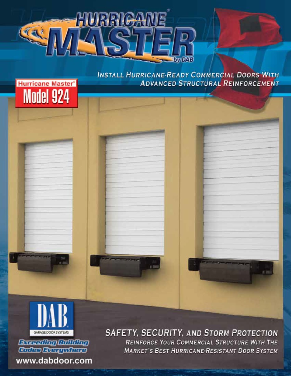 HIW Windows - DAB Garage Door Model 924 Brochure